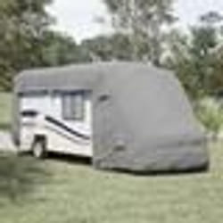 Housses de camping car gris 660x235x275 cm tissu non tissé