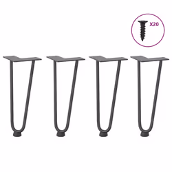 VidaXL 4012418, Métal, Anthracite, Intérieure, 1,2 cm, 300 mm