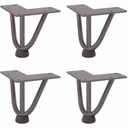 Ces pieds en épingle à cheveux pour tables basses allient forme et fonctionnalité. C'est le choix idéal pour personnaliser vo ...