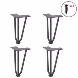 VidaXL 4012438, Métal, Anthracite, Intérieure, 1,2 cm, 300 mm