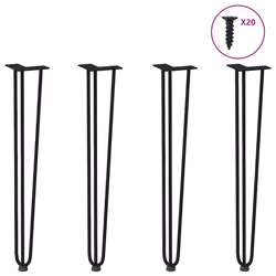 VidaXL 4012444, Métal, Noir, Intérieure, 1,2 cm, 720 mm
