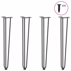 VidaXL 4012446, Métal, Anthracite, Intérieure, 1,2 cm, 720 mm