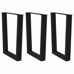 VidaXL 4012644, Métal, Noir, Intérieure, 733 mm, 700 mm