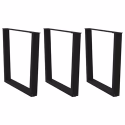 VidaXL 4012652, Métal, Noir, Intérieure, 733 mm, 900 mm