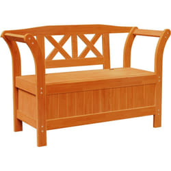 Vidaxl - Banc de rangement de jardin Acacia 119x76x44 cm Bois massif