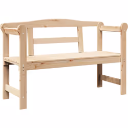 Ce banc d'extérieur est un vrai bijou pour ton jardin, patio ou balcon, apportant du charme rustique et une ambiance relaxant ...