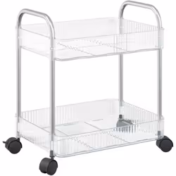 Ce chariot de rangement offre une solution idéale pour organiser différents espaces, notamment la cuisine, le salon, la salle ...