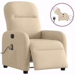VidaXL 3302970, Tissu, Crème, mousse, 110 kg, 660 mm, 880 mm