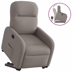 VidaXL 3302979, Tissu, Taupe, mousse, 110 kg, 660 mm, 880 mm