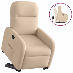 VidaXL 3302980, Tissu, Crème, mousse, 110 kg, 660 mm, 880 mm