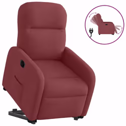 VidaXL 3302995, Tissu, Rouge, mousse, 110 kg, 660 mm, 880 mm