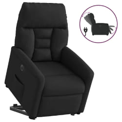 vidaXL Fauteuil inclinable électrique - Noir