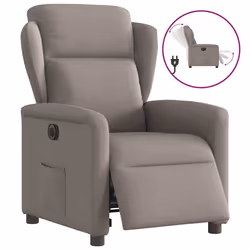 VidaXL 3303121, Tissu, Taupe, mousse, 110 kg, 780 mm, 950 mm