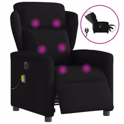 VidaXL 3303126, Tissu, Noir, mousse, 110 kg, 780 mm, 950 mm