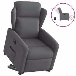 VidaXL 3303135, Tissu, Gris, mousse, 110 kg, 780 mm, 950 mm