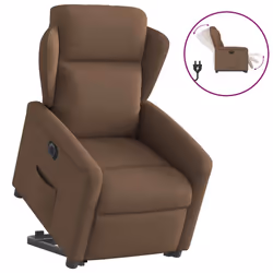 VidaXL 3303138, Tissu, Marron, mousse, 110 kg, 780 mm, 950 mm