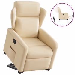 VidaXL 3303162, Tissu, Crème, mousse, 110 kg, 780 mm, 950 mm