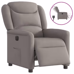 VidaXL 3303181, Tissu, Taupe, mousse, 110 kg, 780 mm, 950 mm