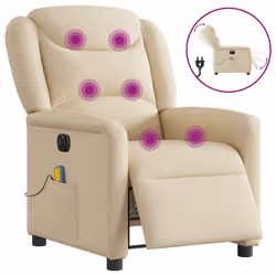 VidaXL 3303192, Tissu, Crème, mousse, 110 kg, 780 mm, 950 mm