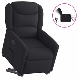 VidaXL 3303216, Tissu, Noir, mousse, 110 kg, 780 mm, 950 mm
