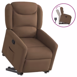 VidaXL 3303218, Tissu, Marron, mousse, 110 kg, 780 mm, 950 mm