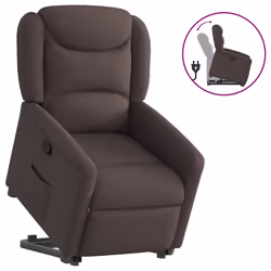VidaXL 3303219, Tissu, Marron, mousse, 110 kg, 780 mm, 950 mm