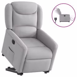 VidaXL 3303223, Tissu, Gris, mousse, 110 kg, 780 mm, 950 mm