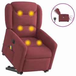 VidaXL 3303227, Tissu, Rouge, mousse, 110 kg, 780 mm, 950 mm