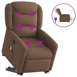 VidaXL 3303228, Tissu, Marron, mousse, 110 kg, 780 mm, 950 mm