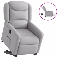 VidaXL 3303233, Tissu, Gris, mousse, 110 kg, 780 mm, 950 mm