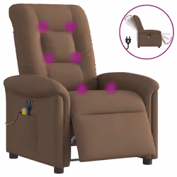 VidaXL 3303248, Tissu, Marron, mousse, 110 kg, 770 mm, 915 mm