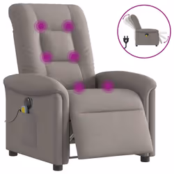 VidaXL 3303251, Tissu, Taupe, mousse, 110 kg, 770 mm, 915 mm