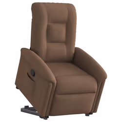 VidaXL 3303258, Tissu, Marron, mousse, 110 kg, 770 mm, 915 mm