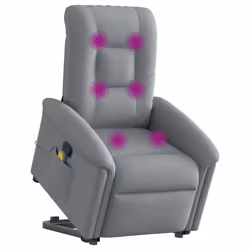 VidaXL 3303264, Tissu, Gris, mousse, 110 kg, 770 mm, 915 mm