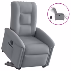 VidaXL 3303274, Tissu, Gris, mousse, 110 kg, 770 mm, 915 mm