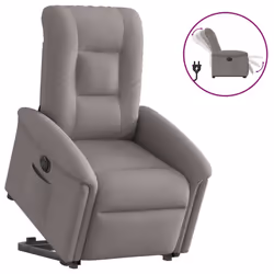 VidaXL 3303281, Tissu, Taupe, mousse, 110 kg, 770 mm, 915 mm
