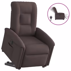 VidaXL 3303289, Tissu, Marron, mousse, 110 kg, 770 mm, 915 mm