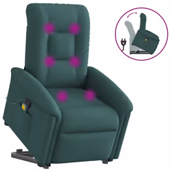 VidaXL 3303290, Tissu, Vert, mousse, 110 kg, 770 mm, 915 mm