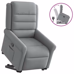 VidaXL 3303314, Tissu, Gris, mousse, 110 kg, 730 mm, 915 mm