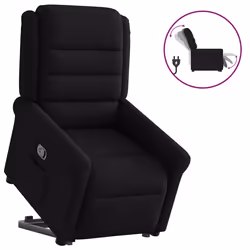 VidaXL 3303316, Tissu, Noir, mousse, 110 kg, 730 mm, 915 mm