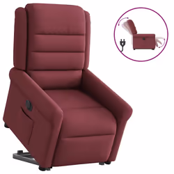 VidaXL 3303317, Tissu, Rouge, mousse, 110 kg, 730 mm, 915 mm