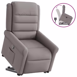 VidaXL 3303321, Tissu, Taupe, mousse, 110 kg, 730 mm, 915 mm