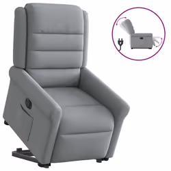 VidaXL 3303334, Tissu, Gris, mousse, 110 kg, 730 mm, 915 mm