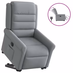 VidaXL 3303344, Tissu, Gris, mousse, 110 kg, 730 mm, 915 mm