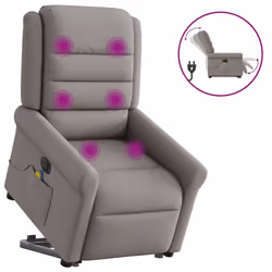 VidaXL 3303351, Tissu, Taupe, mousse, 110 kg, 730 mm, 915 mm