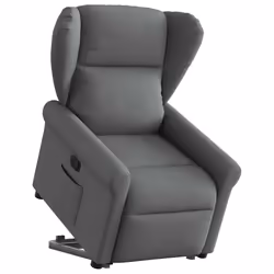 VidaXL 3303375, Tissu, Gris, mousse, 110 kg, 50 cm, 57 cm