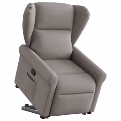 VidaXL 3303381, Tissu, Taupe, mousse, 110 kg, 50 cm, 57 cm