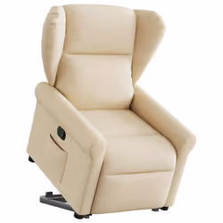 VidaXL 3303382, Tissu, Crème, mousse, 110 kg, 50 cm, 57 cm
