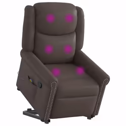 VidaXL 3303421, Simili-cuir, Marron, mousse, 110 kg, 770 mm, 925 mm