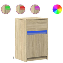 VidaXL 852002 Table de nuit et table de chevet Chêne
